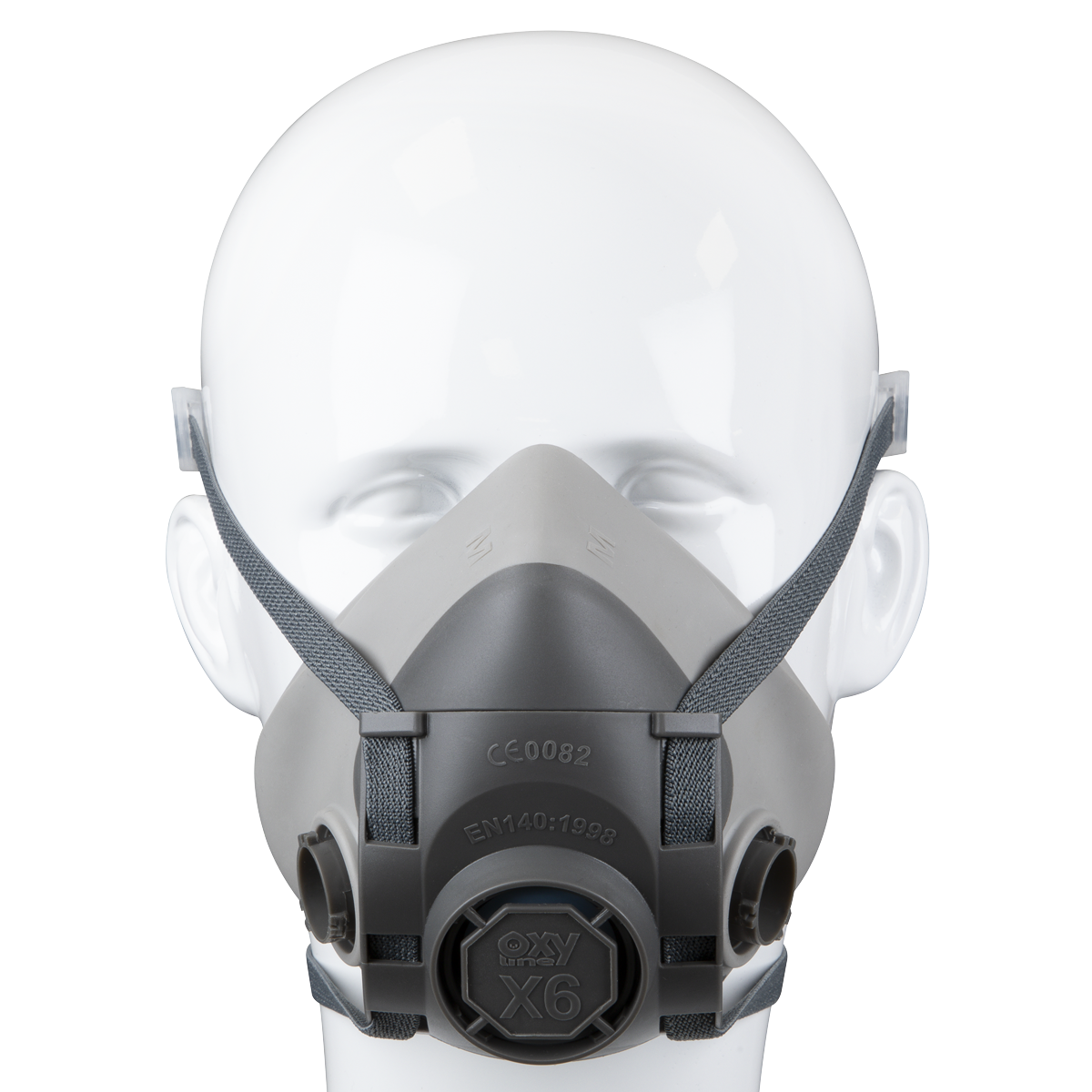 Sealey Worksafe 9000 Reusable TPR Half Mask Respirator without Filters Medium