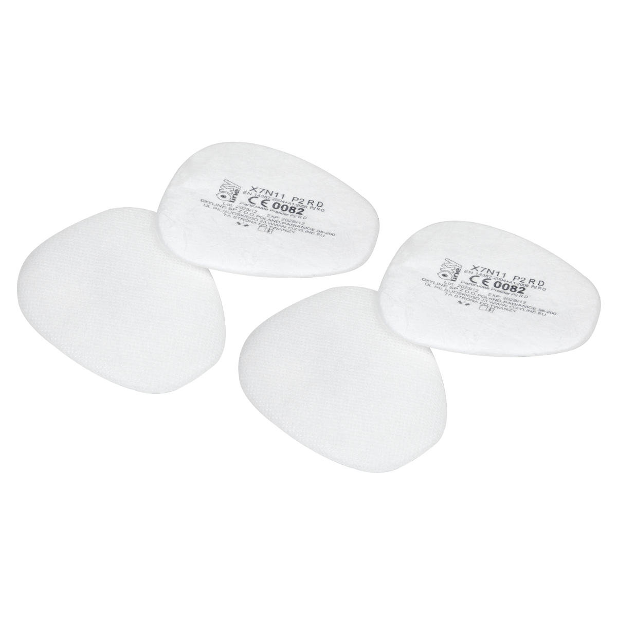 Sealey 9006 P2 R D Particulate Prefilter for 9000 Half Mask Pack of 4