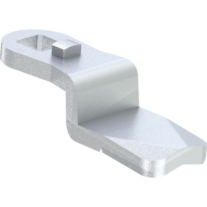 Offset Cam With Stopper, 45mm length, +17mm bend height