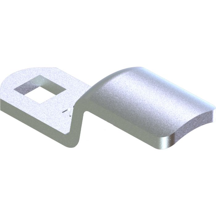 Offset Compression Latch Cam, 45mm length, +10mm bend height