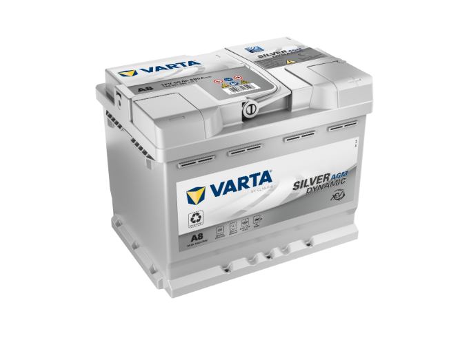 Varta - A8 - Dynamic AGM Start-Stop Battery 560901068, 12V 60Ah 680A