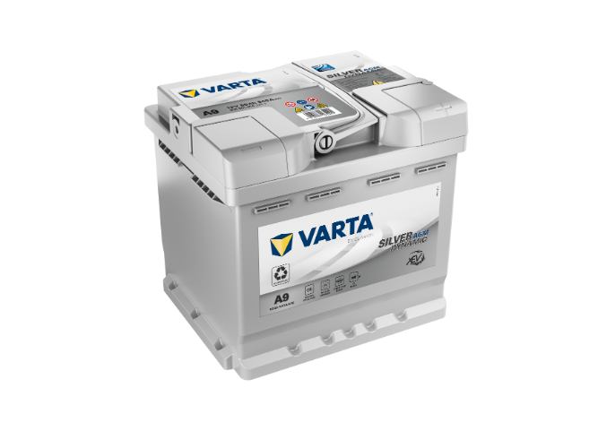 Varta - A9 - Dynamic AGM Start-Stop Battery 550901054, 12V 50Ah 540A