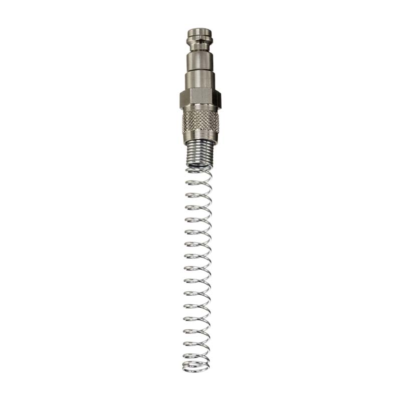 PCL AA11AK8/6 Mini Adaptor to Tube (6mm i/d x 8mm o/d) with Anti-Kink Spring