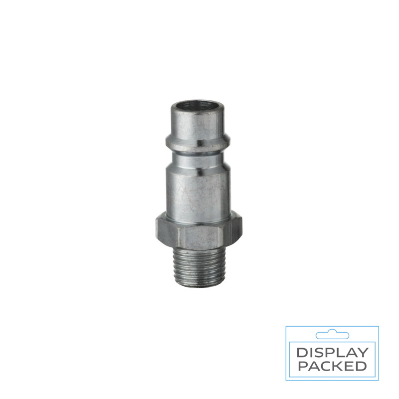 PCL AA7101S XF-Euro Adaptor Male Thread R 1/8 (Display Packed)