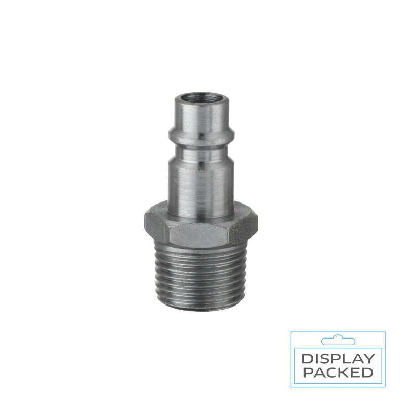 PCL AA7103S XF-Euro Adaptor Male Thread R 3/8 (Display Packed)