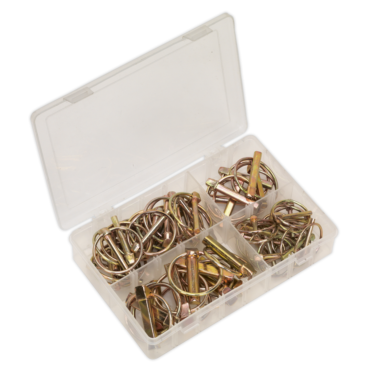 Sealey AB022LP Linch Pin Assortment 50pc Metric