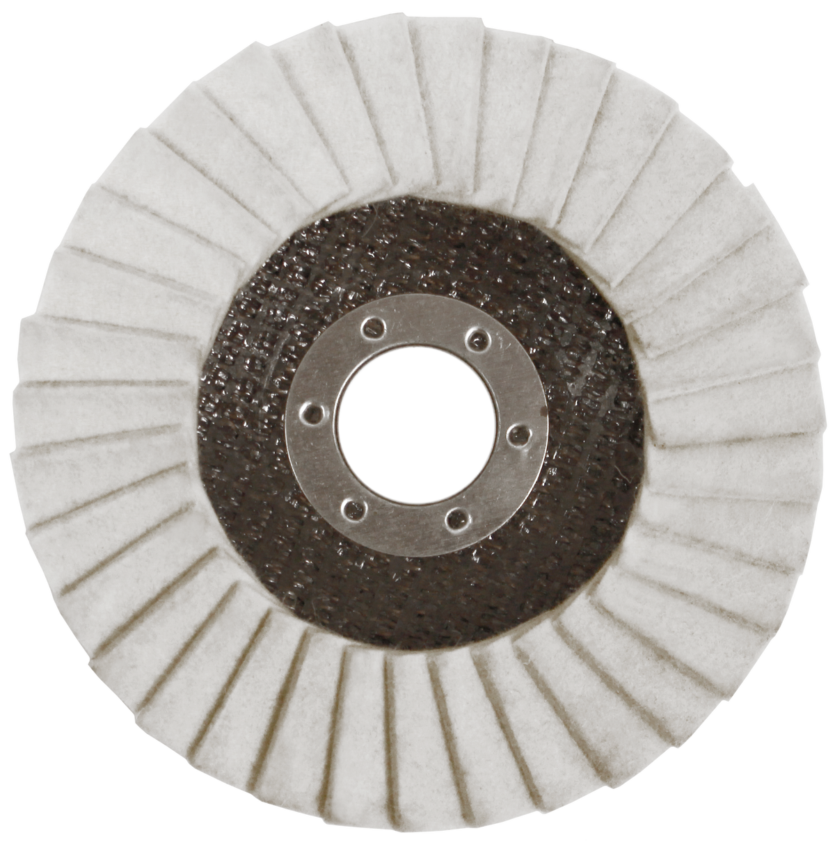 Abracs Flap Felt Discs, 115mm - Pack of 10, ABFF115