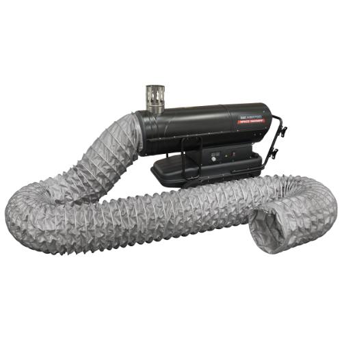 Sealey ABI1700COMBO Space Warmer Indirect Kerosene/Diesel Heater 170,000Btu/hr with 5M Ducting