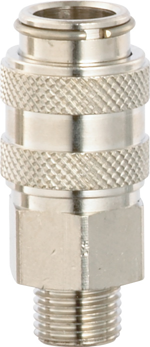 PCL AC11AM/10 Mini Coupling Male Thread G 1/8 (Quantity 10)