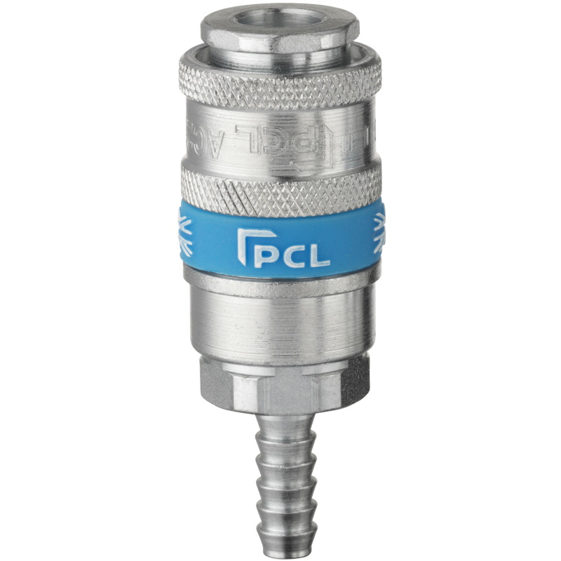 PCL AC21R Airflow Coupling 6.35mm (1/4) i/d Hose Tailpiece