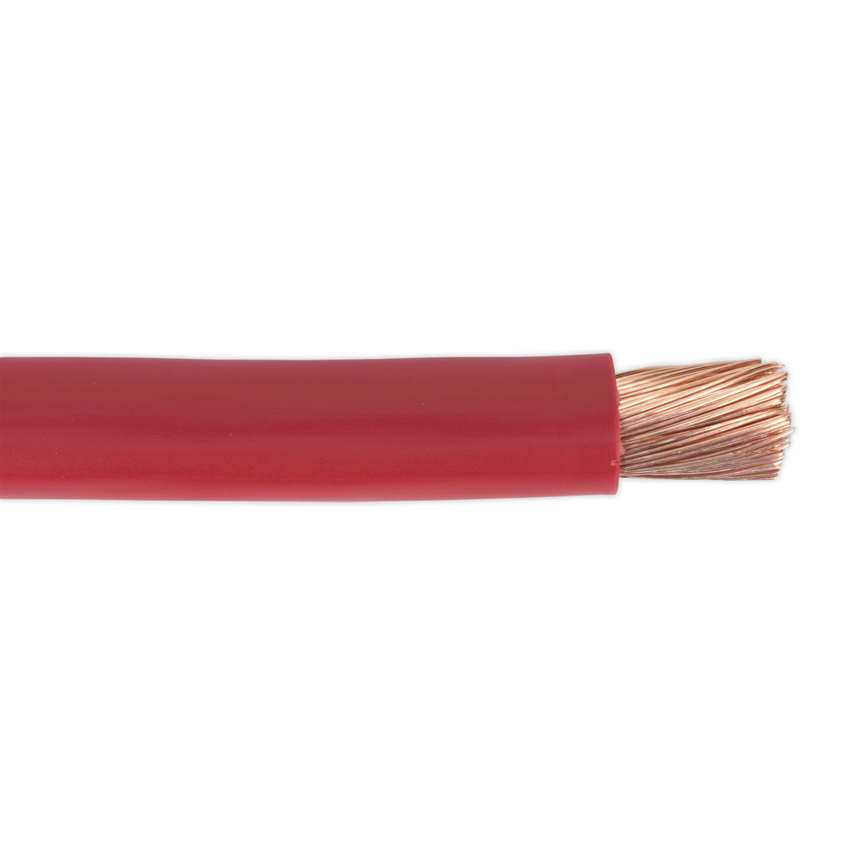 Sealey AC40SQRE Automotive Starter Cable 315/0.40mm 40mm² 300A 10m Red
