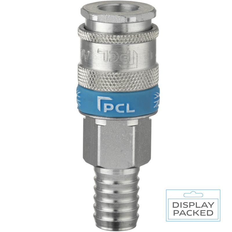 PCL AC7113/S XF-Euro Coupling 13mm Hose Tailpiece (Display Packed)