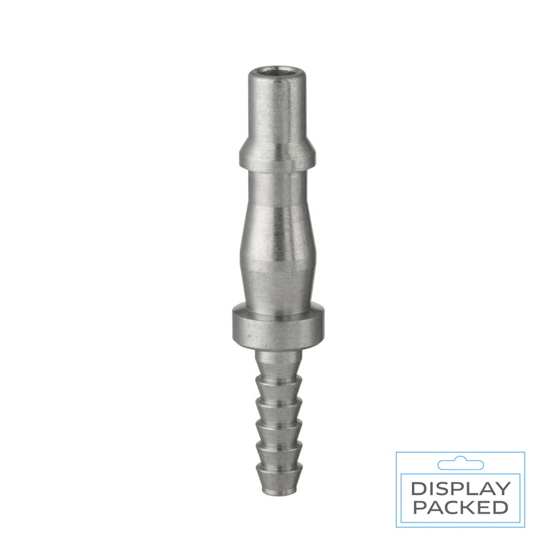 PCL ACA2486S Standard Adaptor 4.75mm (3/16) i/d Hose Tailpiece (Display Packed)