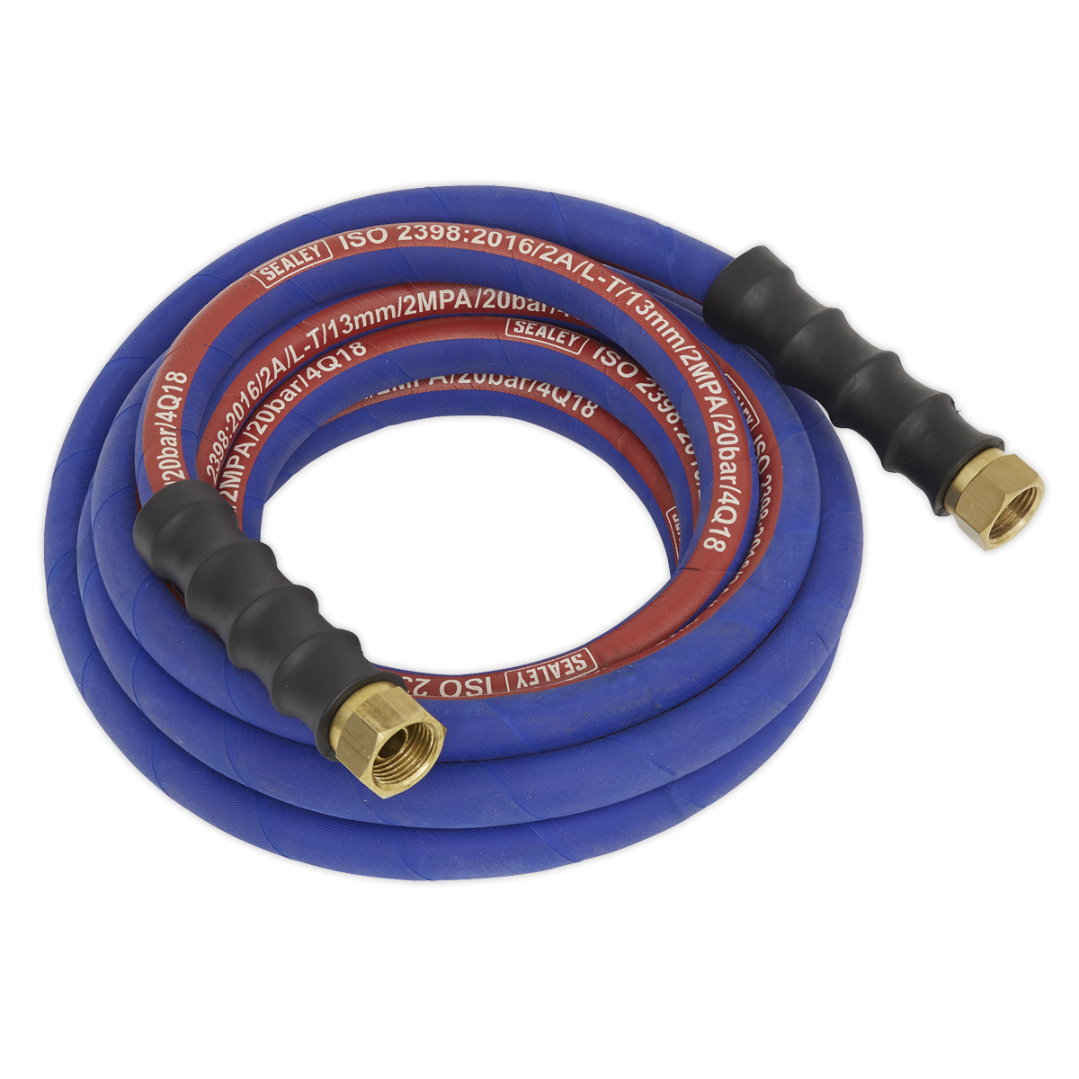 Air Hose Extra-Heavy-Duty, 5m x Ø13mm with 1/2