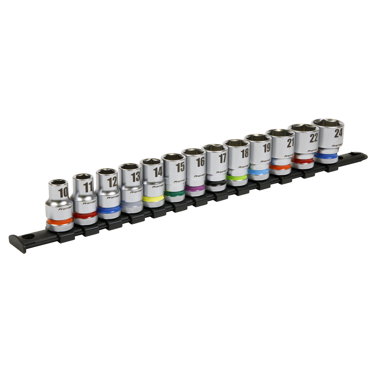 Sealey AK2661 Premier Platinum Socket Set 13pc 1/2
