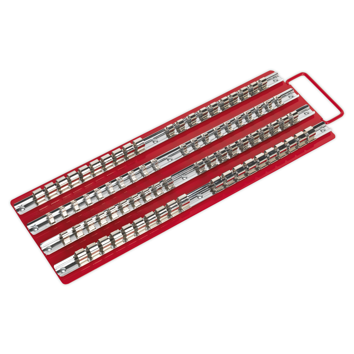 Sealey AK271 Socket Rail Tray Red 1/4