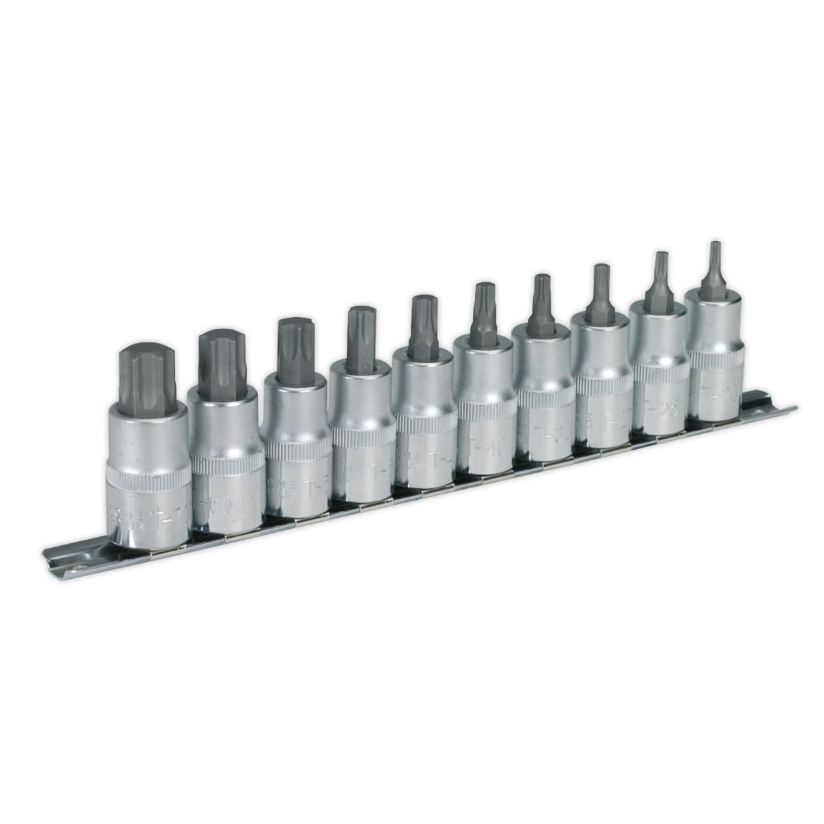 Sealey AK6208 TRX-Star* Socket Bit Set 10pc 1/2