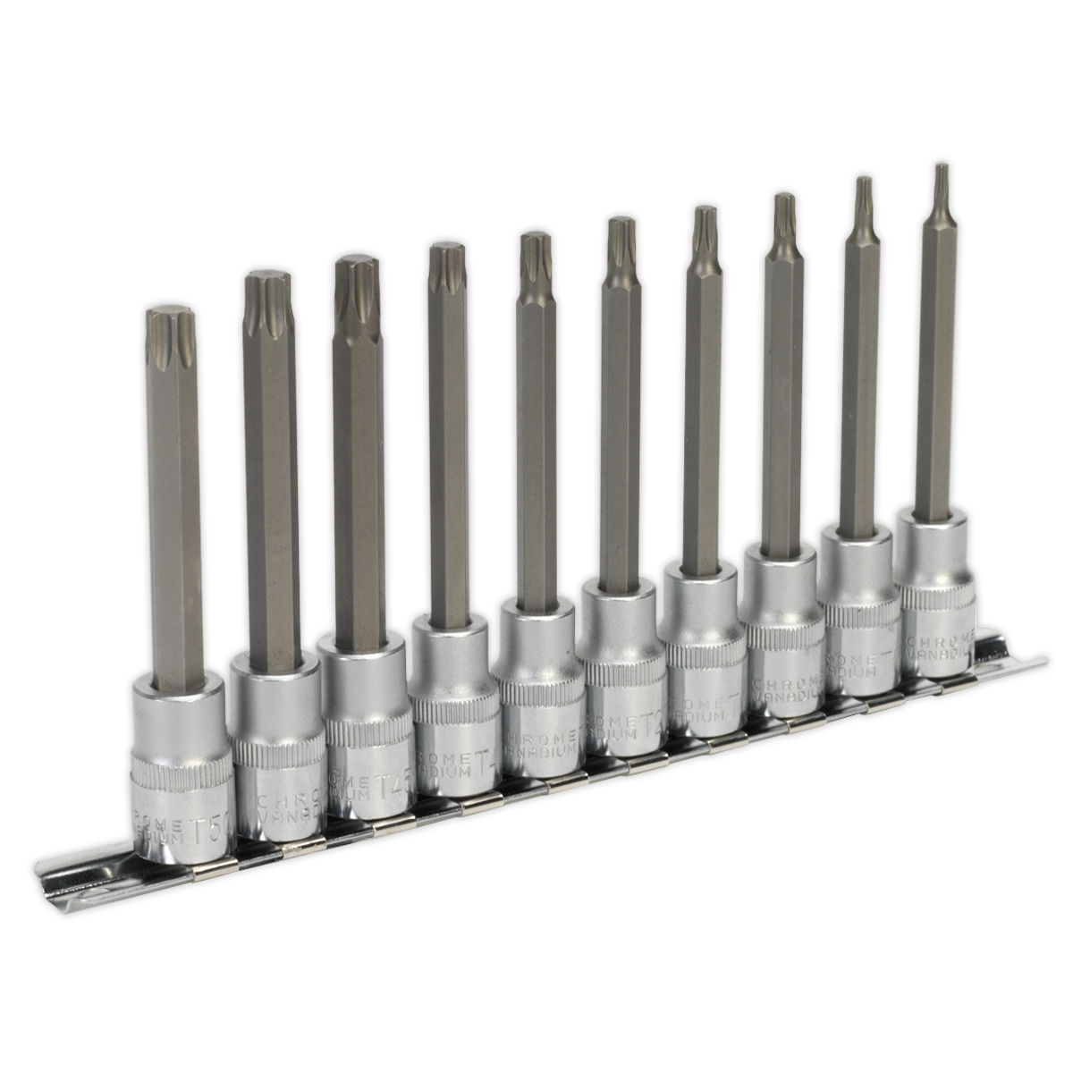 Sealey AK6236 TRX-Star* Socket Bit Set 10pc 3/8