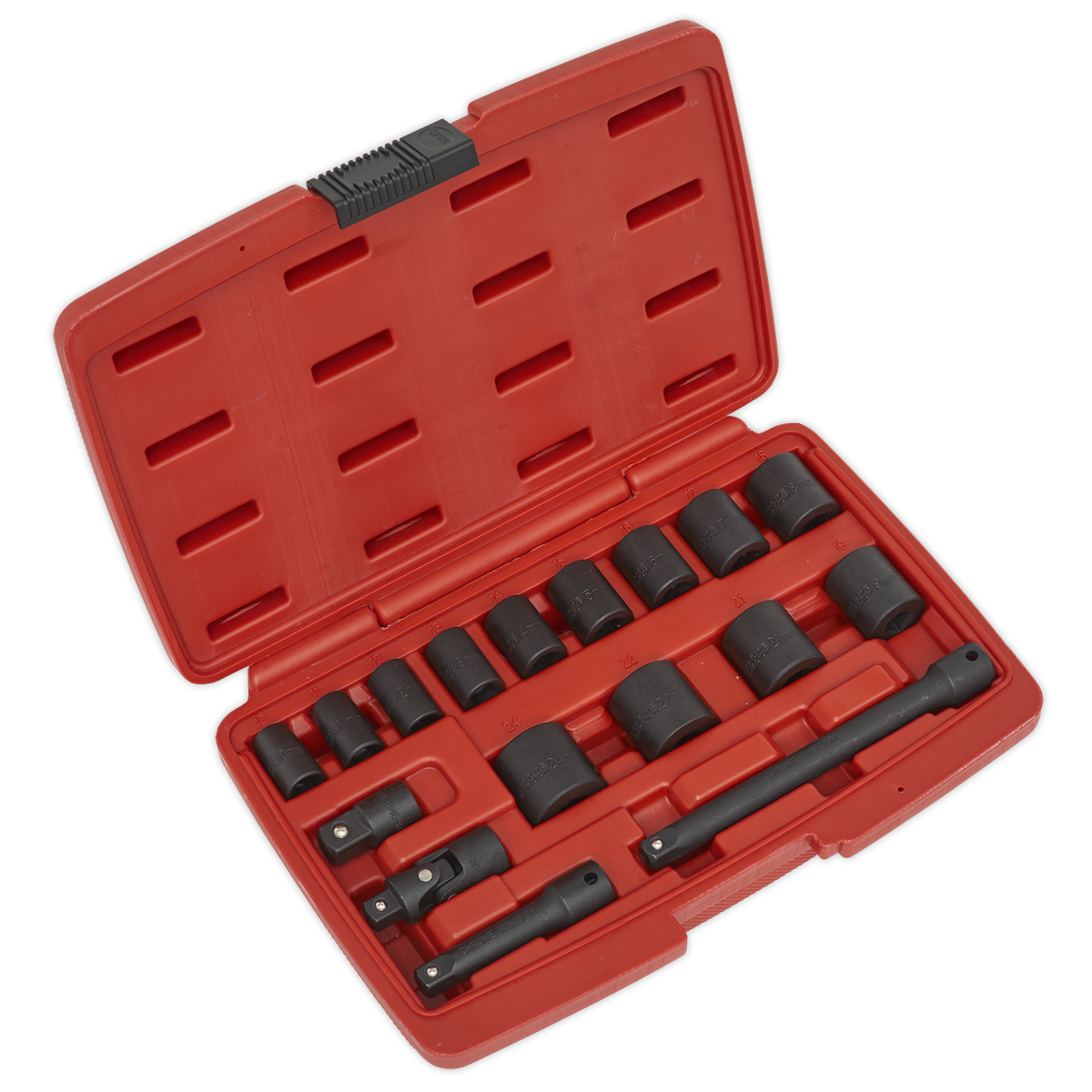 Sealey Impact Socket Set 17pc 3/8