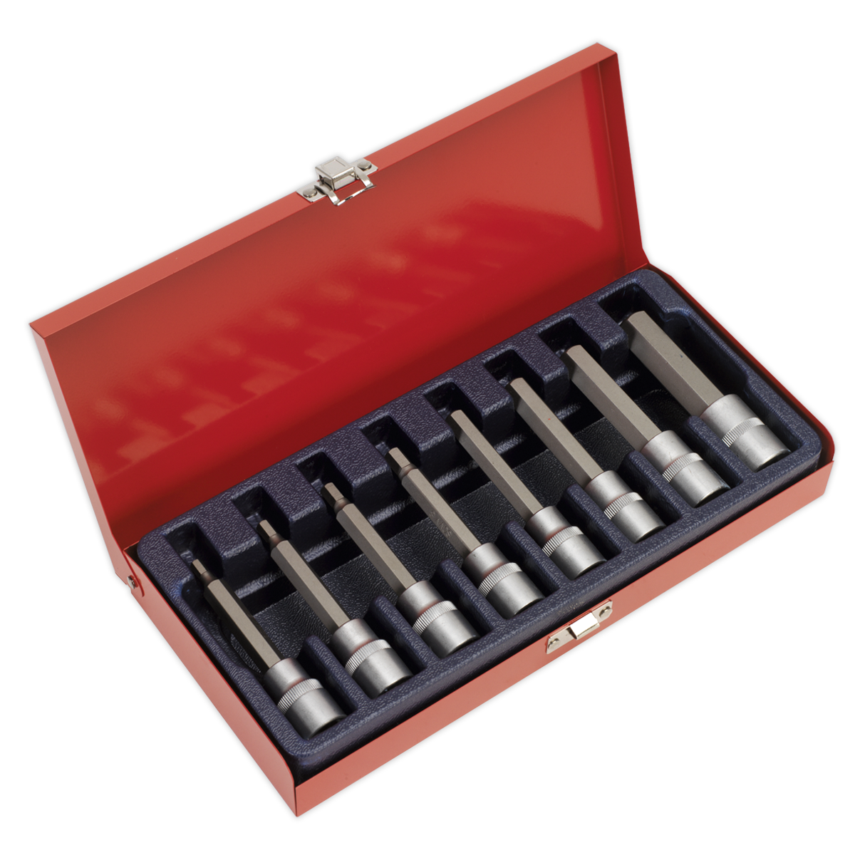 Sealey AK9310 Hex Socket Bit Set 8pc 1/2