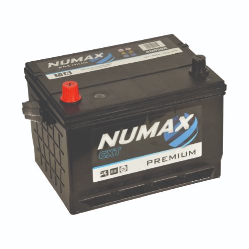 AM058R Numax Premium Car Battery 12V 60Ah, 3 Years Warranty
