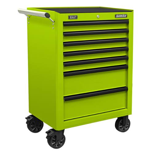 Sealey AP26479THV Superline PRO Rollcab 7 Drawer - Green/Black