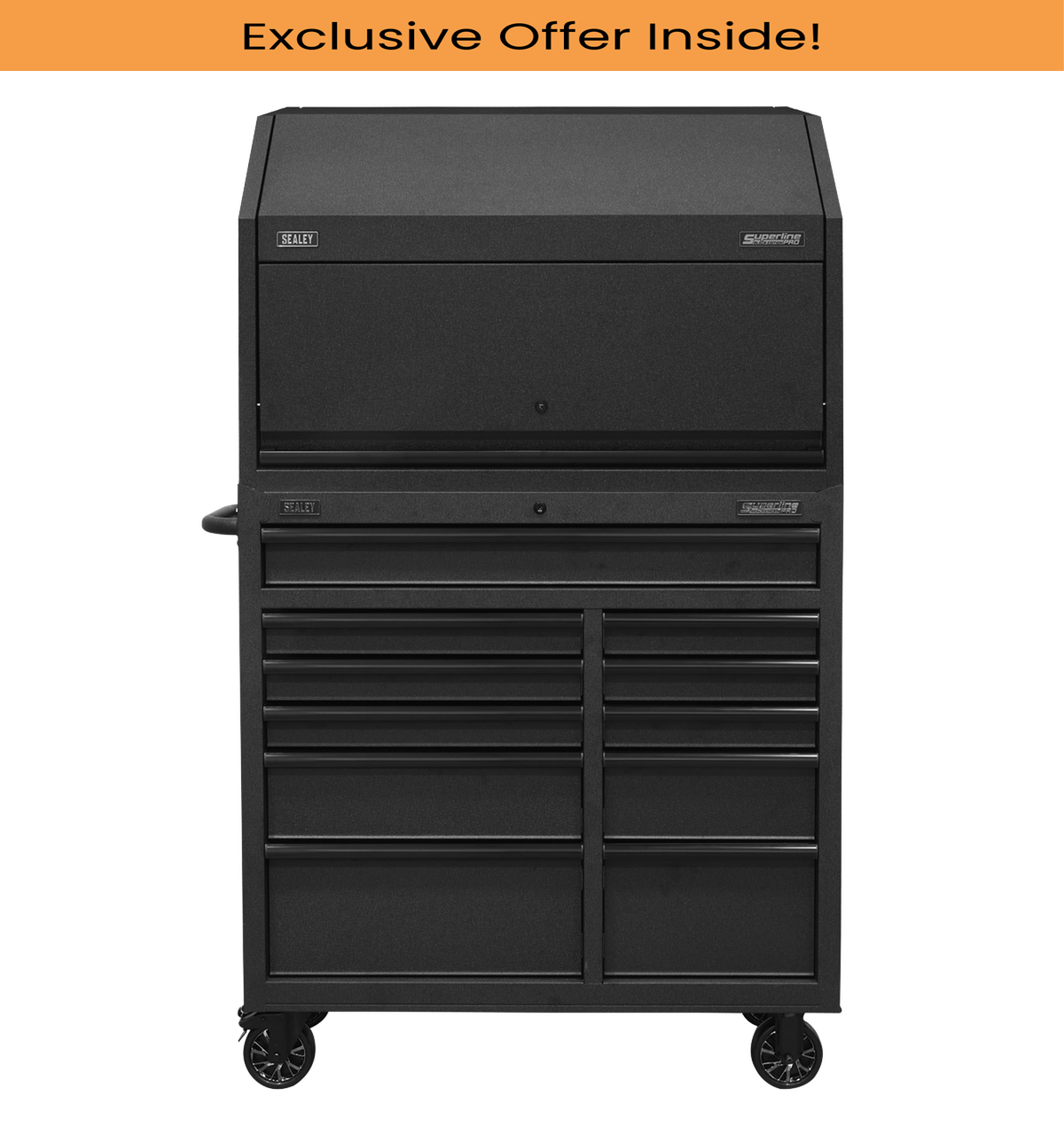 Sealey AP41HBESTACK Hutch Toolbox 1040mm & Rollcab Combo