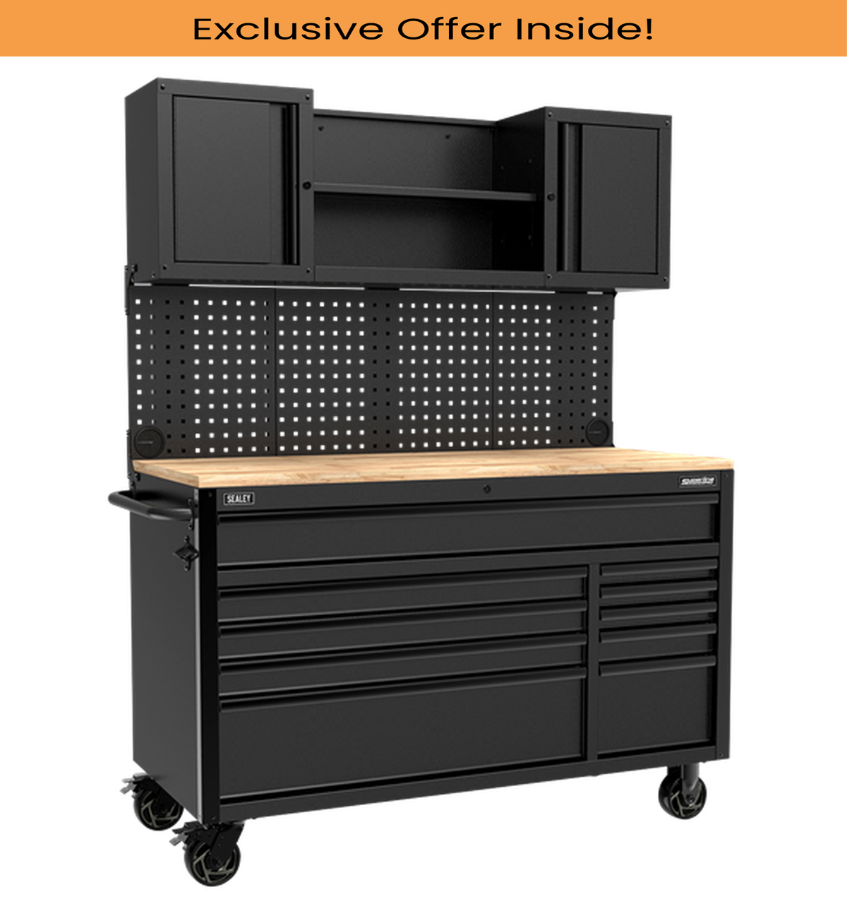 Sealey AP5210BE Mobile Workstation 10 Drawer