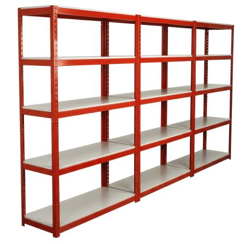 Sealey AP6500COMBO1 Racking Unit with 5 Shelves 500kg Capacity Per Level - Set of 3