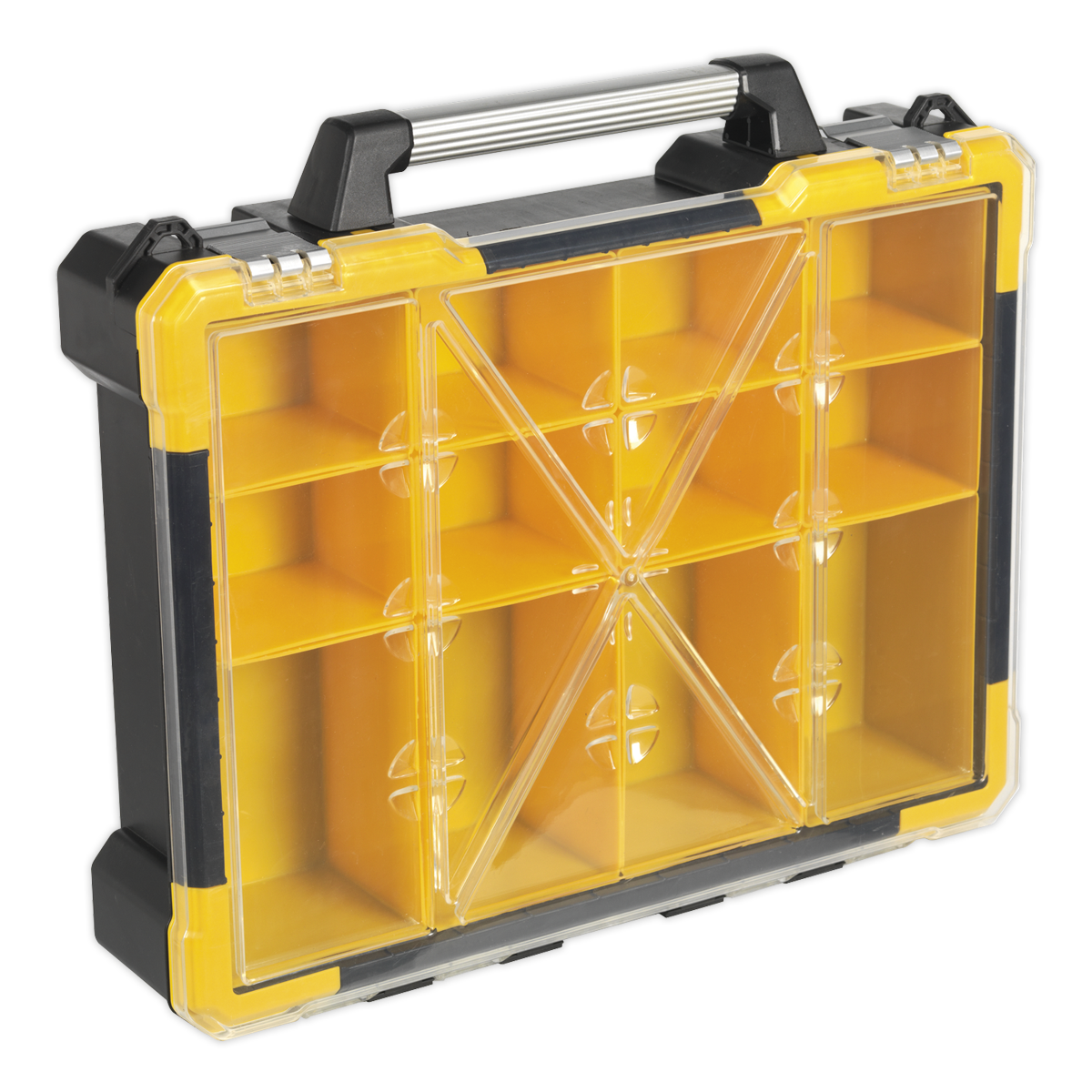 Sealey APAS12R Parts Storage Case with 12 Removable Compartments