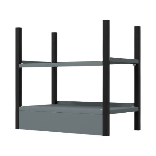 Sealey APMRB1 Modular Storage Base unit 2 Shelves 580mm