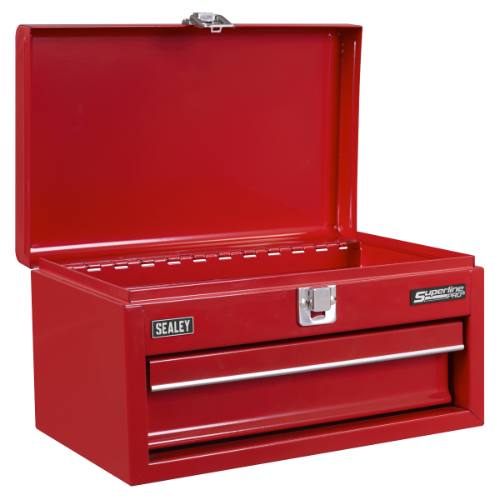 Sealey APMTB1 Superline Pro Mini Toolbox 1 Drawer - Red