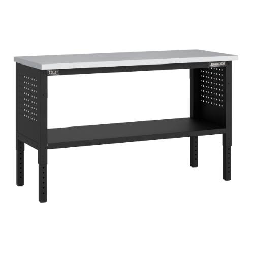 Sealey APMWB60SS Superline PRO Modular Workbench with Stainless Steel Worktop & Adjustable Height 1525mm