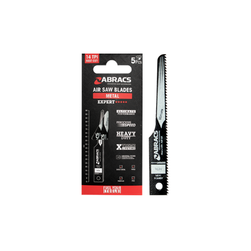Abracs Air Saw Blades 95mm x 14 TPI - Pack of 1, ASB9514