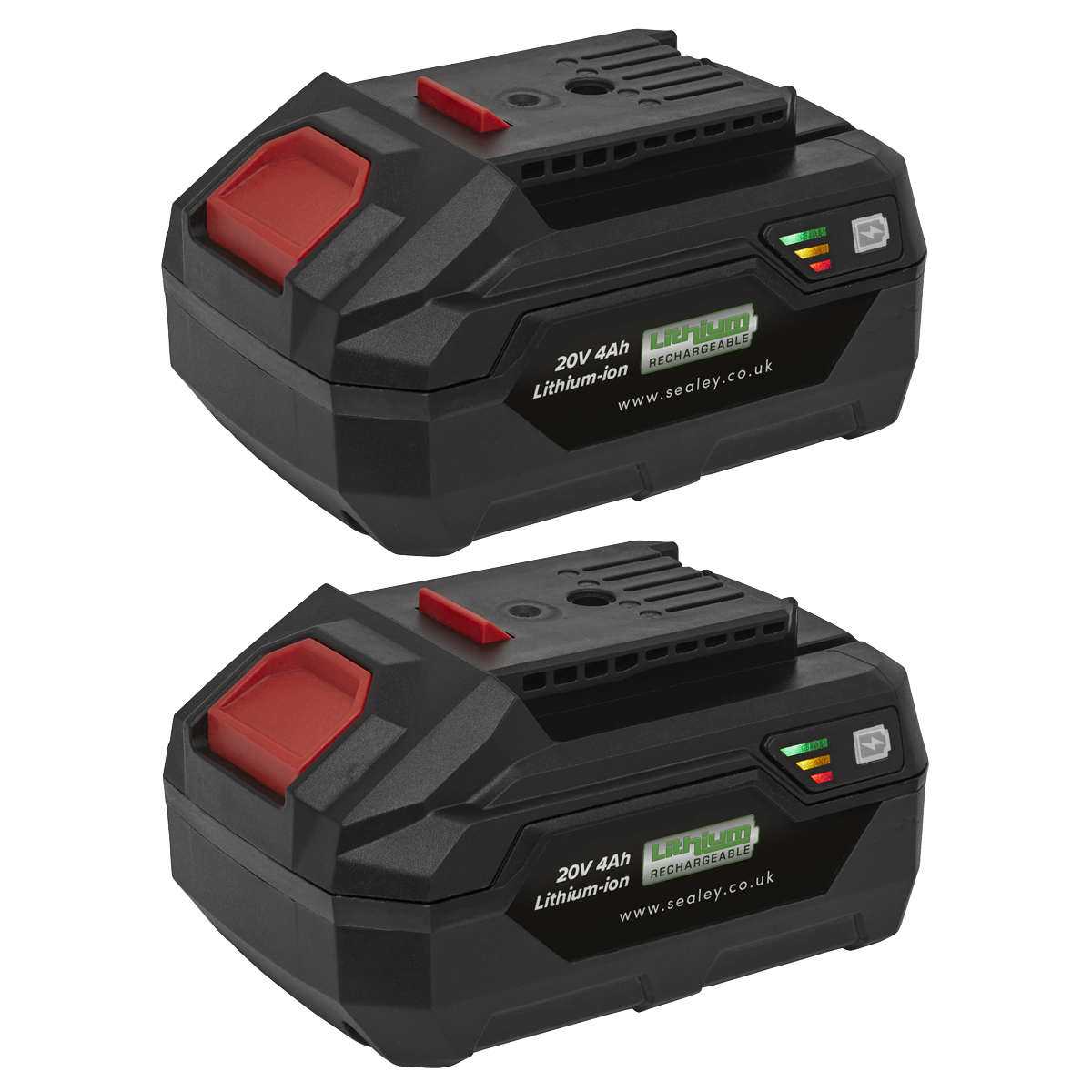 Sealey Power Tool Battery Pack 20V 4Ah Kit for SV20 Series