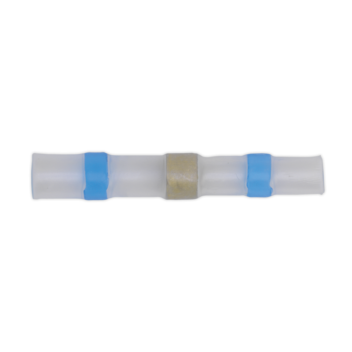 Sealey BTSSB25 Heat Shrink Butt Connector Solder Terminal 16-14 AWG Blue Pack of 25