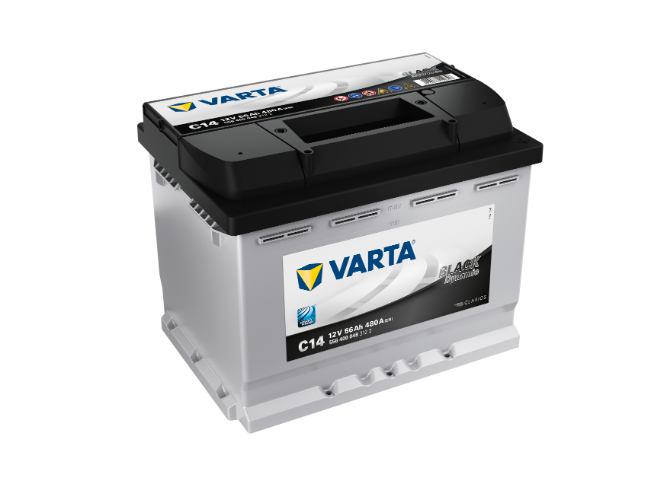 Varta - C14 - Dynamic SLI Starter Battery 556400048, 12V 56Ah 480A
