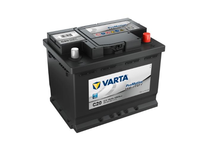Varta - C20 - Promotive SLI Starter Battery 555064042, 12V 55Ah 420A
