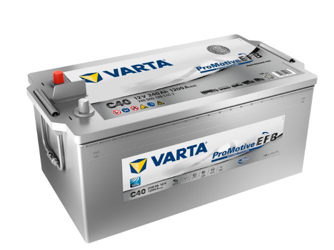 Varta - C40 - Promotive EFB Battery 740500120, 12V 240Ah 1200A