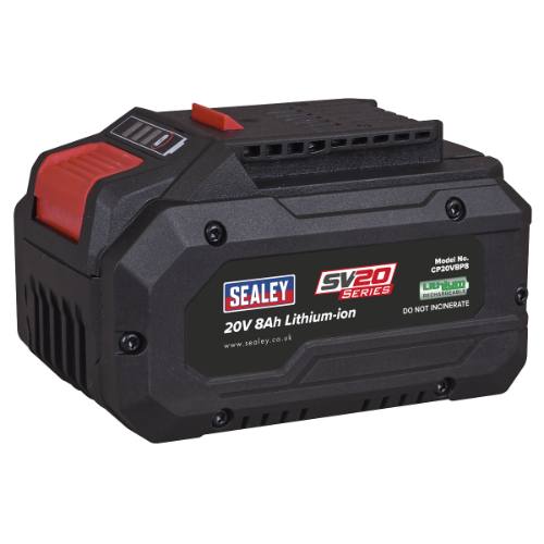 Sealey CP20VBP8 SV20 Series Power Tool Battery 20V 8Ah