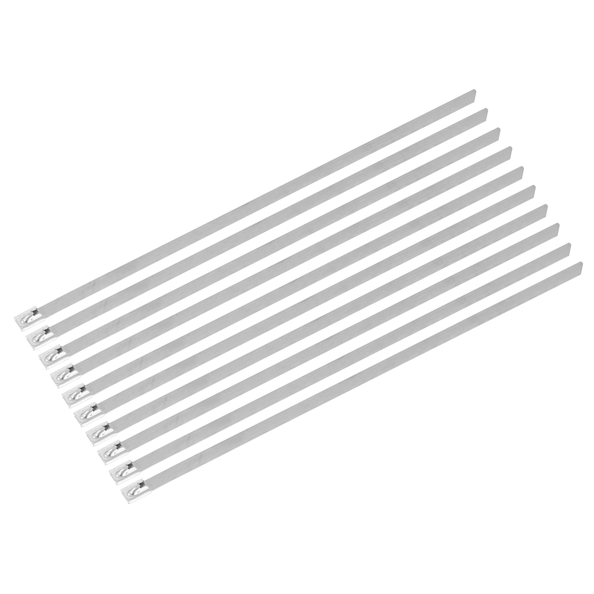 Sealey CTSS379 Stainless Steel Cable Ties 300mm x 7.9mm Pack of 100
