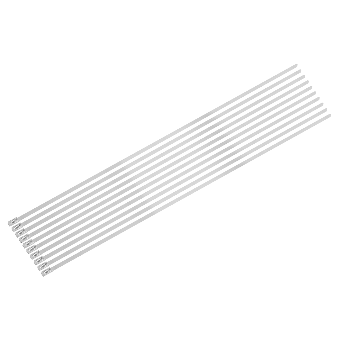 Sealey CTSS400 Stainless Steel Cable Ties 400mm x 4.8mm Pack of 100