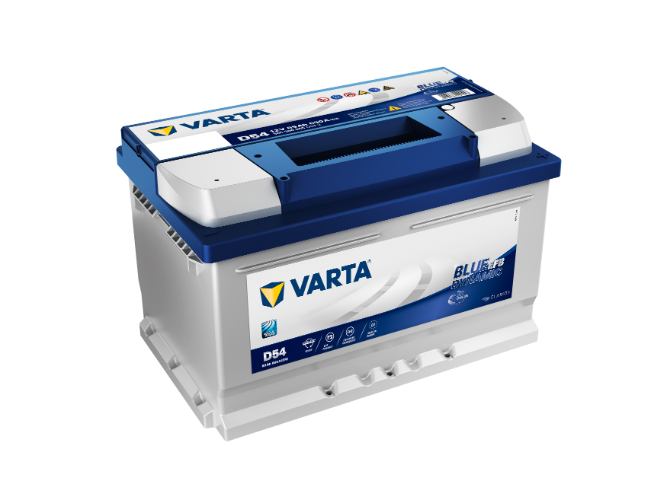 Varta - D54 - Dynamic EFB Start-Stop Battery 565500065, 12V 65Ah 650A