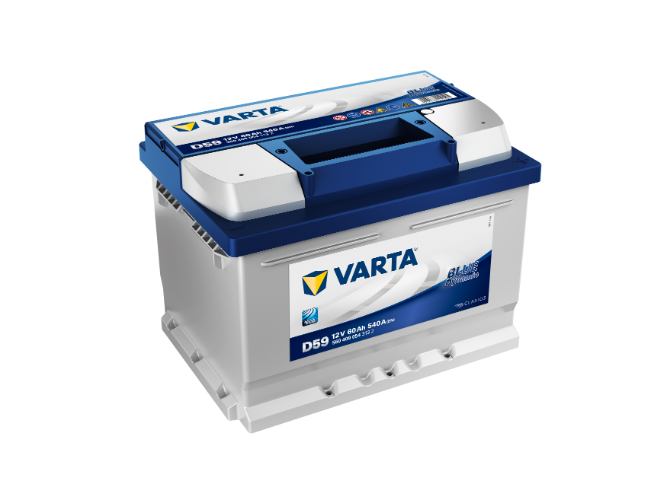 Varta - D59 - Dynamic SLI Starter Battery 560409054, 12V 60Ah 540A