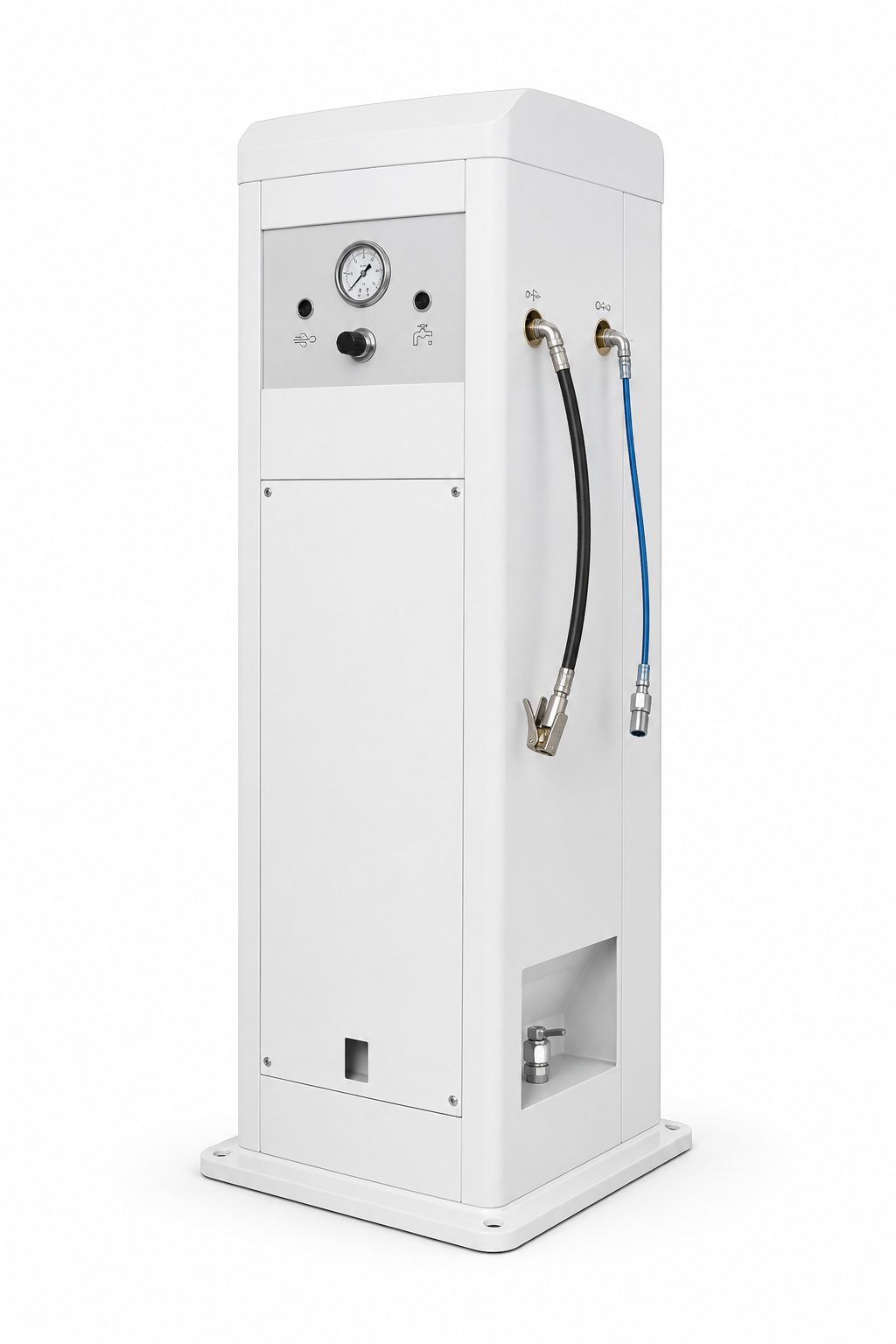 PCL D91ST10C/9010 D91 Air & Water Tower, Mains Air, 5.5 bar, bar/psi, clip-on, white