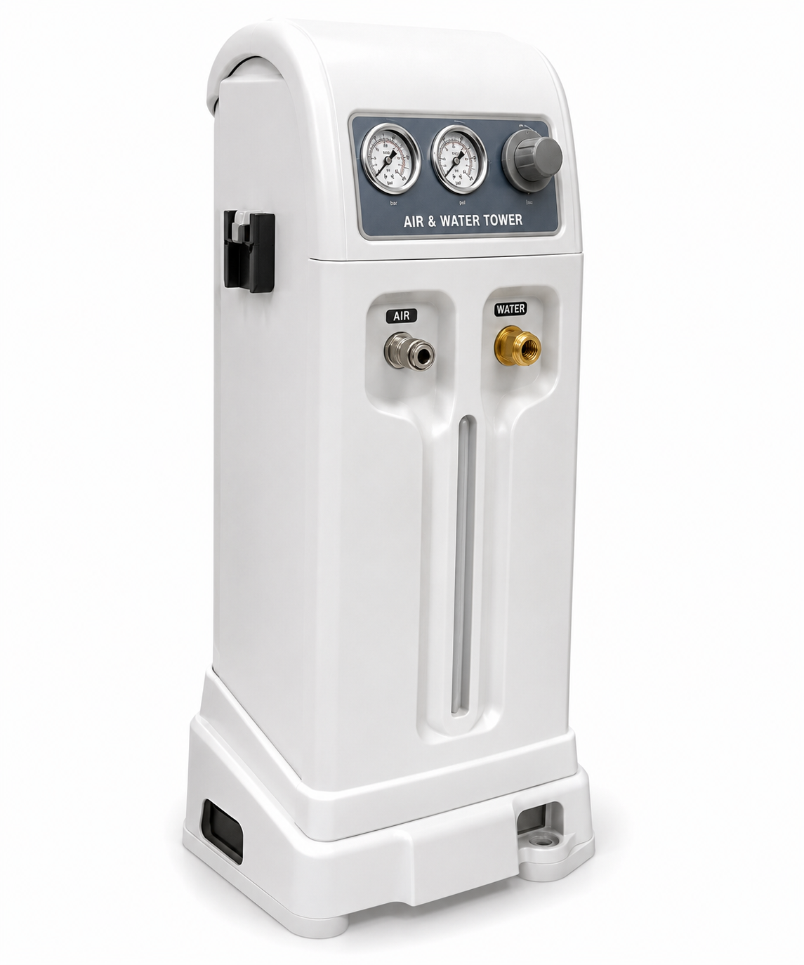 PCL D93ST10C/9010 D93 Air & Water Tower, 5.5 bar, bar/psi, clip-on, white
