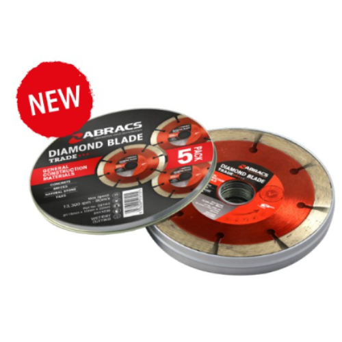 Abracs 115mm Diamond Blade Tin - Mixed 3 Pieces, DBTIN1