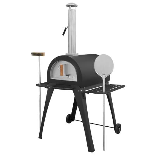 Dellonda DG103 Outdoor Wood-Fired Pizza Oven & Smoker