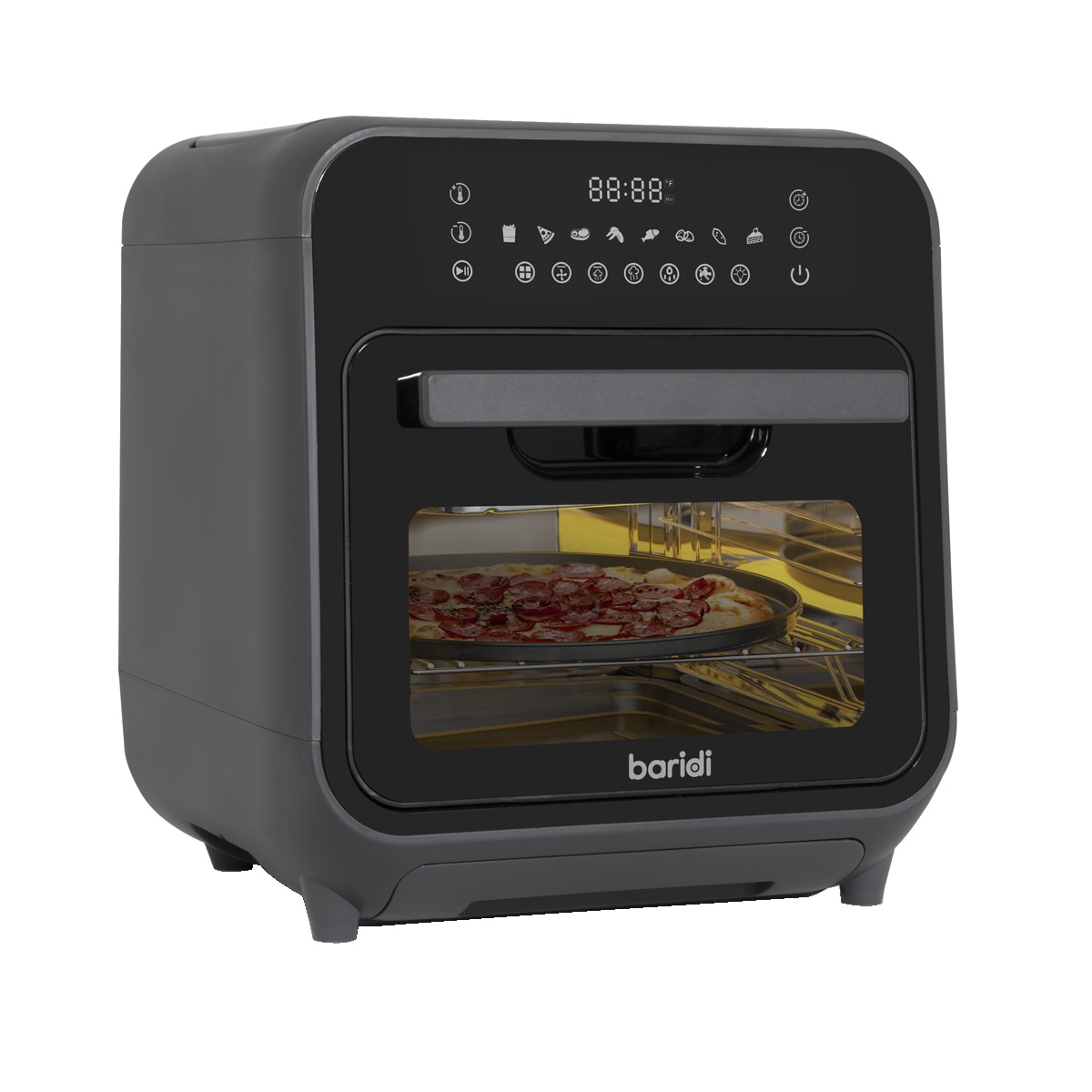 Baridi DH171 Steam Air Fryer Oven 15L Capacity