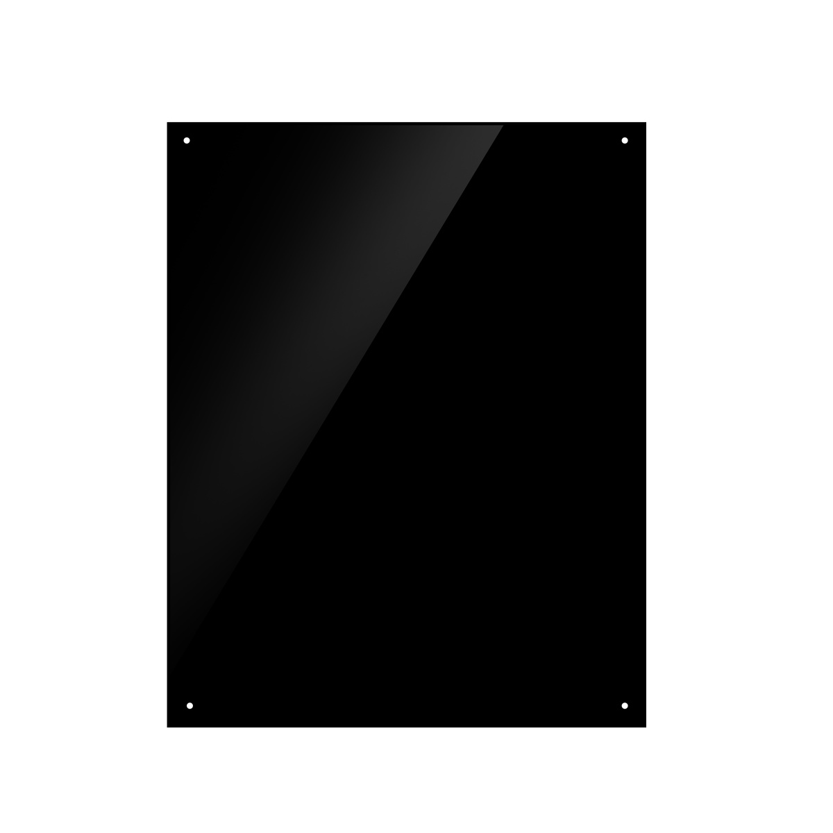 Baridi DH194 Splashback for Cooker Hoods 60 x 75cm - Black